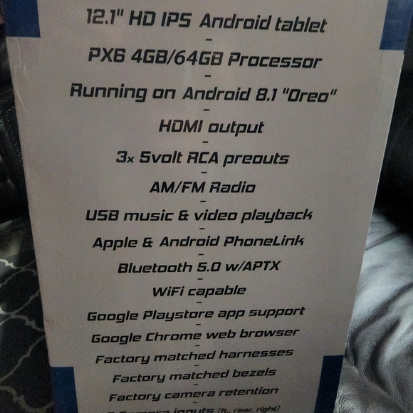 Linkswell 12.1" tesla style head unit - Picture 3 of 4